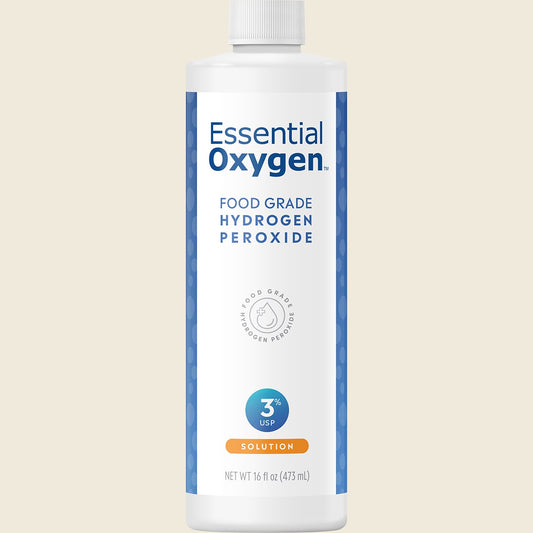 Essential Oxygen Hydrogen Peroxide 3% 473ml