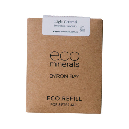 Eco Minerals Perfection Dewy Mineral Foundation Light Caramel Refill 5g - Cutprice Online