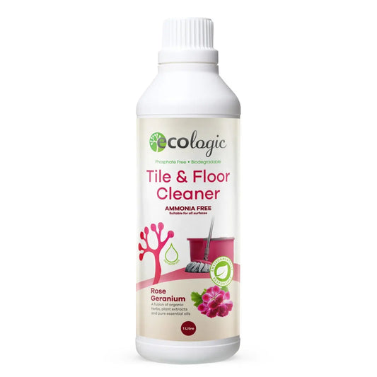 ECOLOGIC Tile & Floor Cleaner Rose Geranium 1L ECOLOGIC