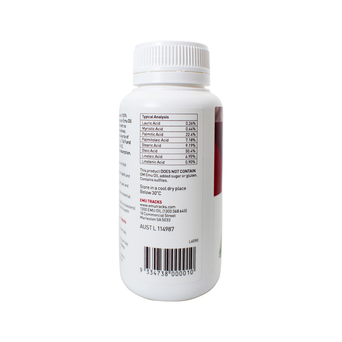 Emu Tracks Emu Oil 750mg Capsules 100c - Cutprice Online