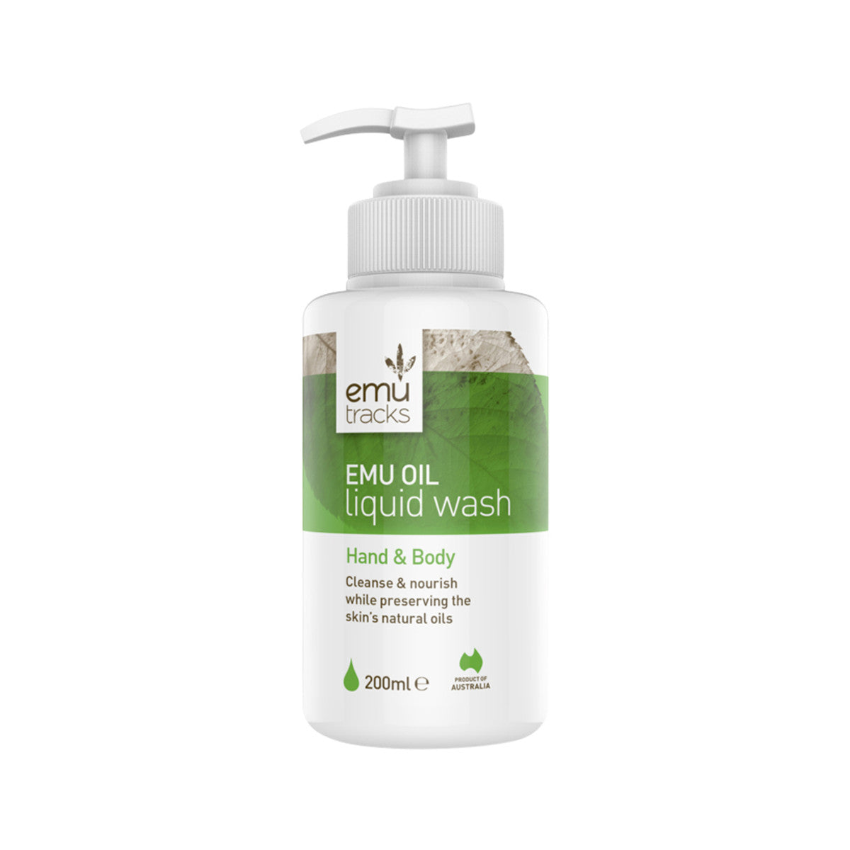 Emu Tracks Emu Oil Liquid Wash (Hand & Body) 200ml - Cutprice Online