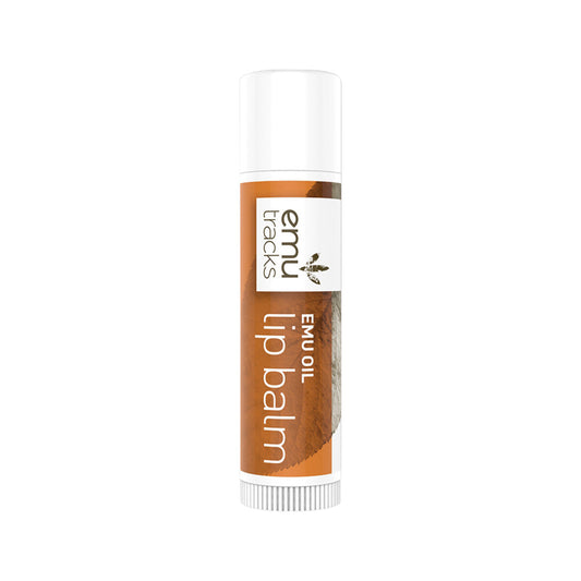 Emu Tracks Emu Oil Lip Balm Orange 4.5g - Cutprice Online