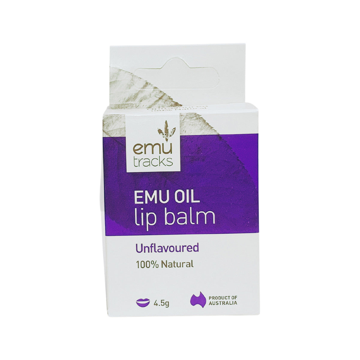Emu Tracks Emu Oil Lip Balm Unflavoured 4.5g - Cutprice Online