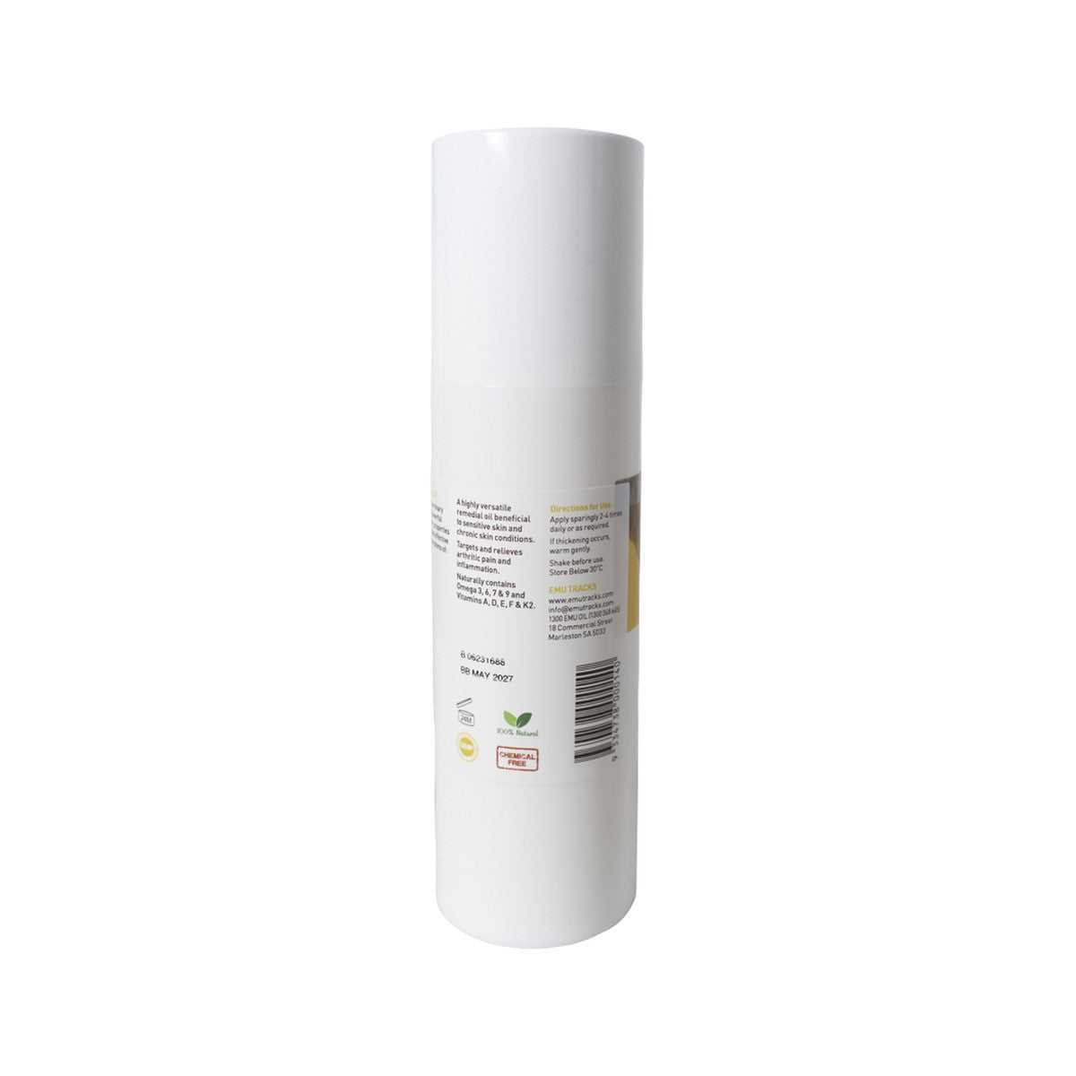 Emu Tracks Pure Emu Oil (Bio-Active Emu Oil) 250ml - Cutprice Online