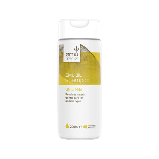 Emu Tracks Emu Oil Shampoo Ultra Mild (All Hair Types) 200ml - Cutprice Online