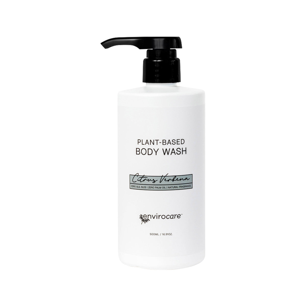 EnviroCare Plant-Based Body Wash Citrus Verbena 500ml ENVIROCARE