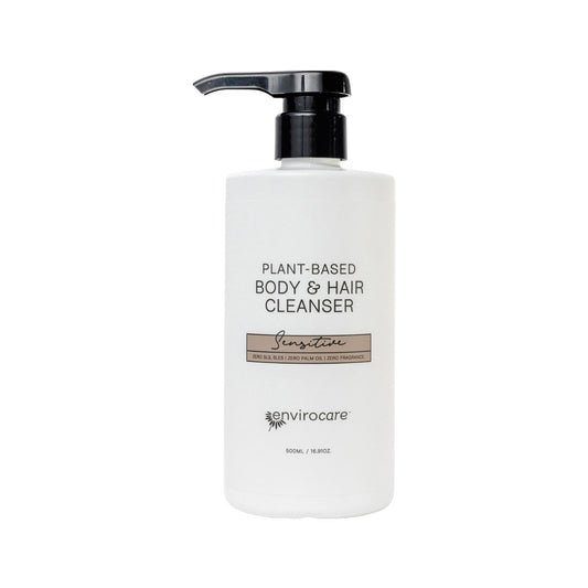 EnviroCare Plant-Based Body & Hair Cleanser Sensitive 500ml - Cutprice Online