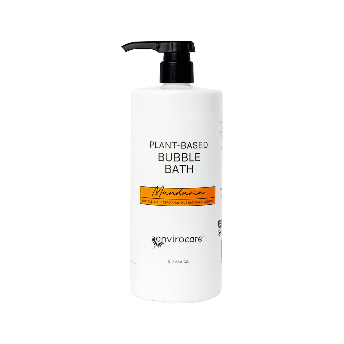 EnviroCare Plant-Based Bubble Bath Mandarin 1L - Cutprice Online