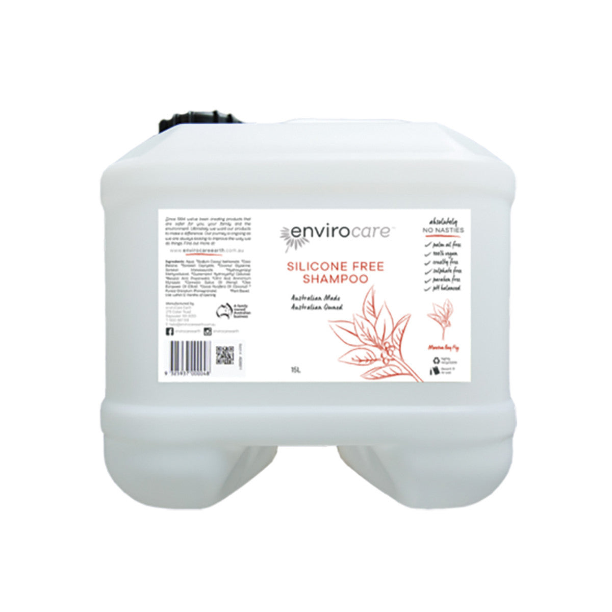 EnviroCare Plant-Based Shampoo Pomegranate 15L - Cutprice Online