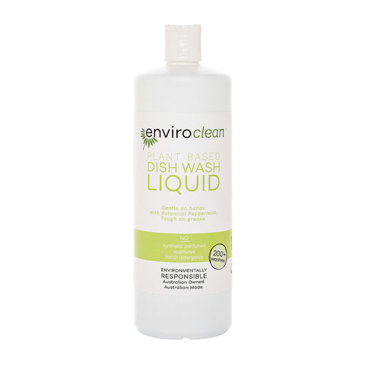 EnviroClean Plant Based Dish Wash Liquid (botanical peppermint) Liquid 1L - Cutprice Online