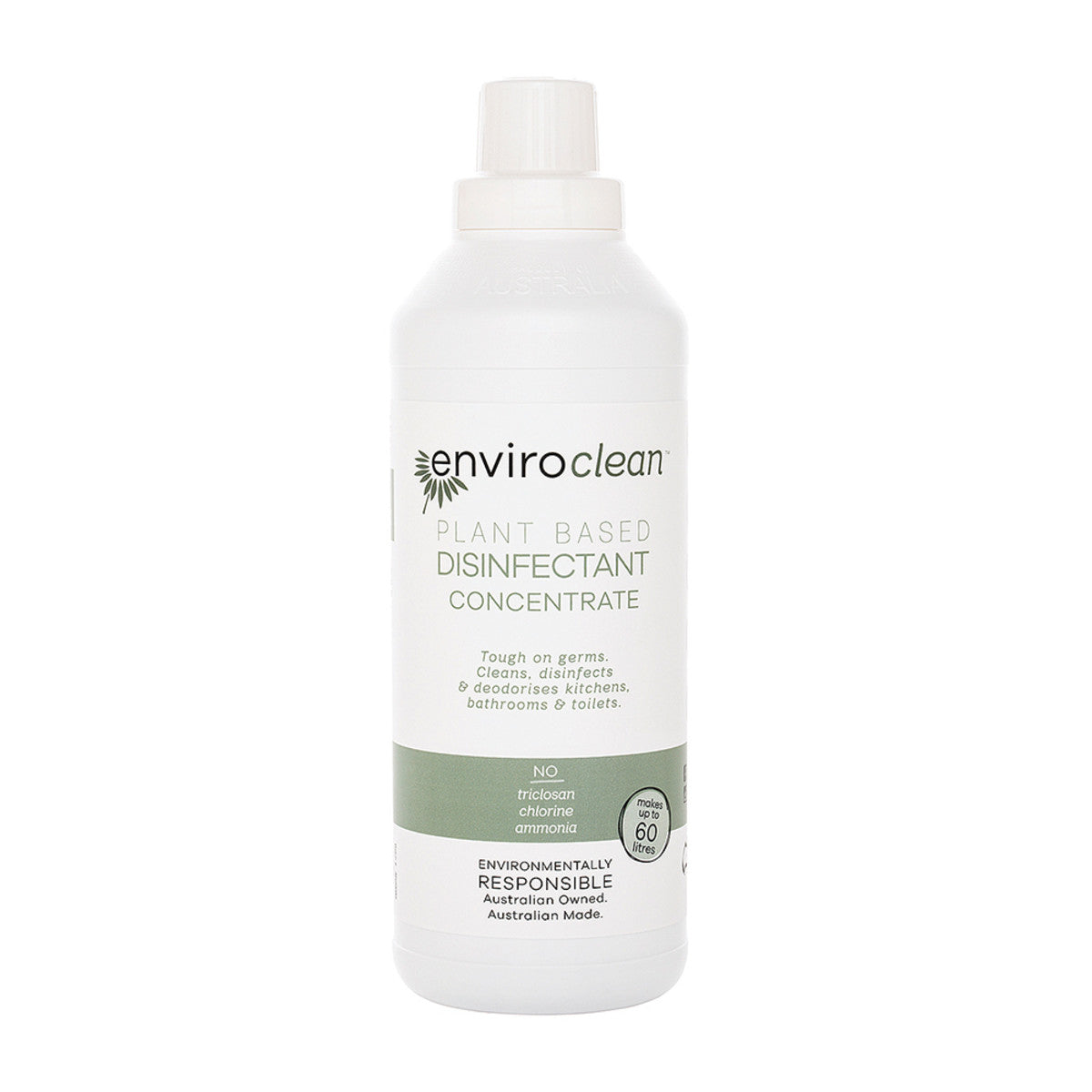 EnviroClean Plant Based Disinfectant Concentrate 1L - Cutprice Online