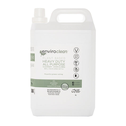 EnviroClean Plant Based Heavy Duty All Purpose Cleaner - Oven & BBQ 5L - Cutprice Online