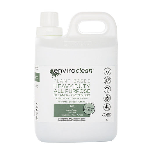 EnviroClean Plant Based Heavy Duty All Purpose Cleaner - Oven & BBQ 2L - Cutprice Online