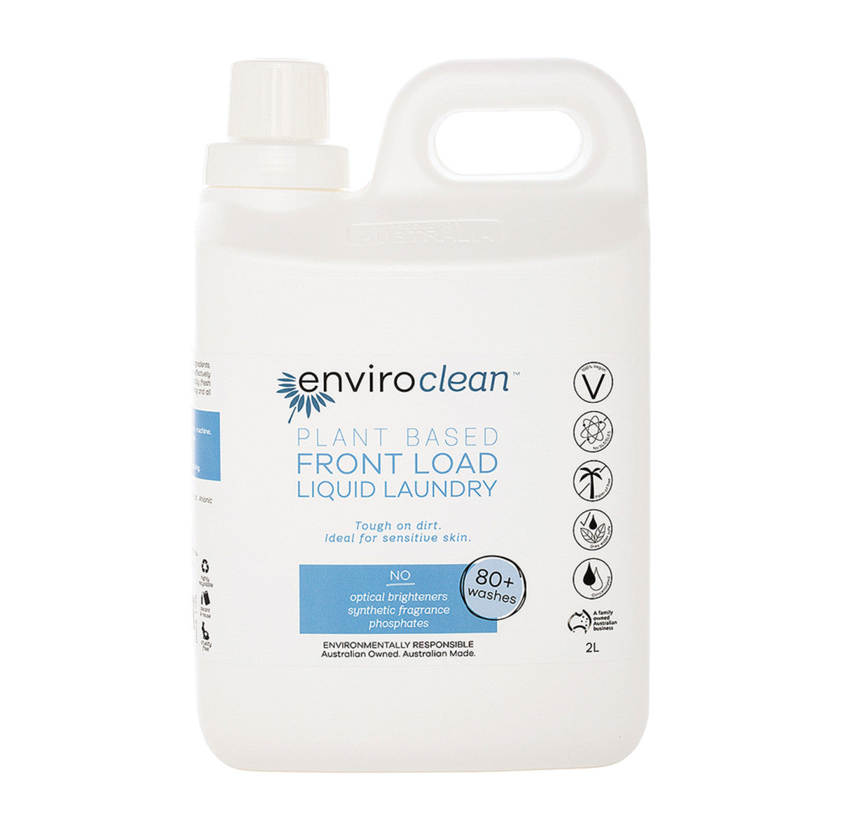 EnviroClean Plant Based Liquid Laundry Front Load 2L - Cutprice Online