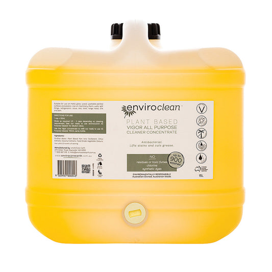 EnviroClean Plant Based Vigor All Purpose Cleaner Concentrate 15L - Cutprice Online