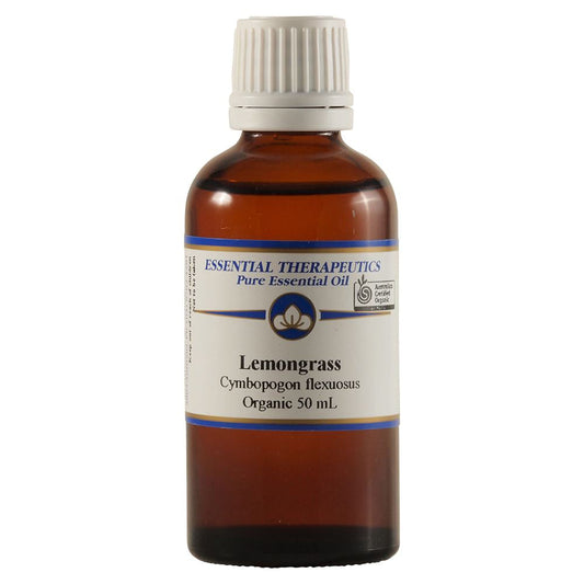 Essential Therapeutics Essential Oil Organic Lemongrass 50ML