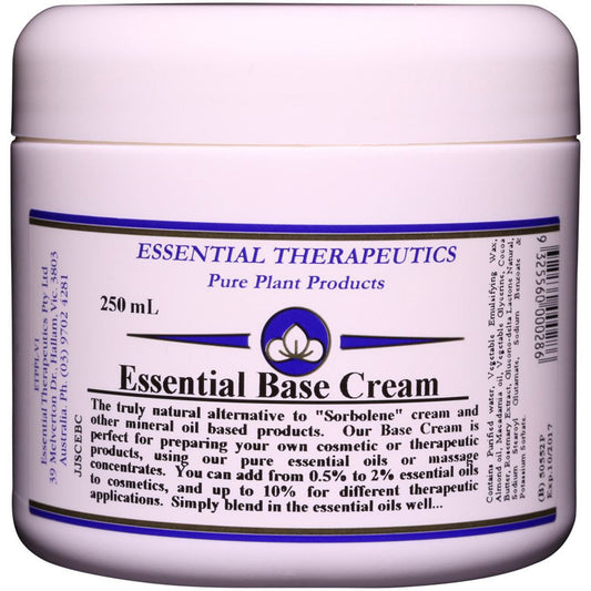Essential Therapeutics Essential Base Cream 250ml ESSENTIAL THERAPEUTICS