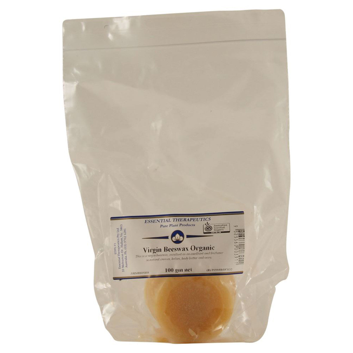 Essential Therapeutics Virgin Beeswax Organic 100g - Cutprice Online