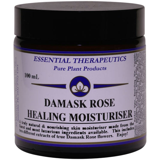 Essential Therapeutics Damask Rose Healing Moisturiser 100ml - Cutprice Online