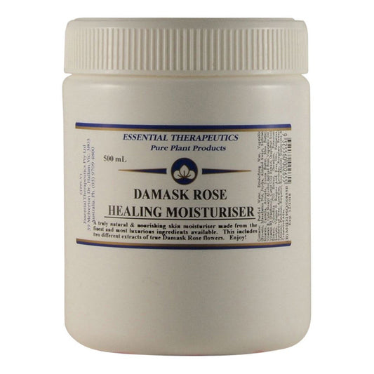 Essential Therapeutics Damask Rose Healing Moisturiser 500ml - Cutprice Online