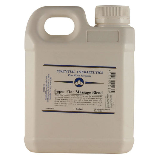 Essential Therapeutics Massage Oil Blend Super Fine 1L ESSENTIAL THERAPEUTICS