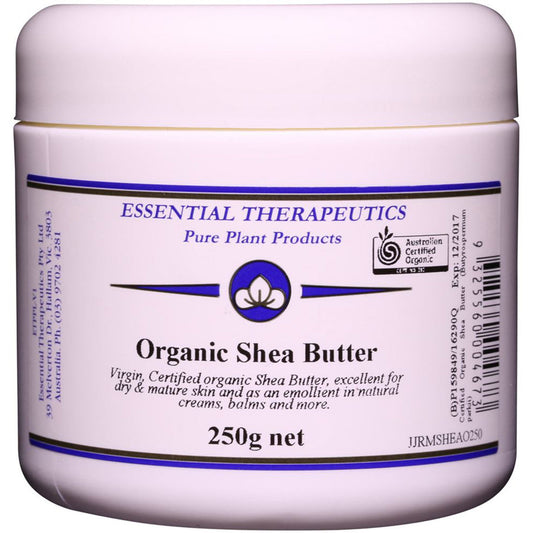 Essential Therapeutics Shea Butter Organic 250g ESSENTIAL THERAPEUTICS
