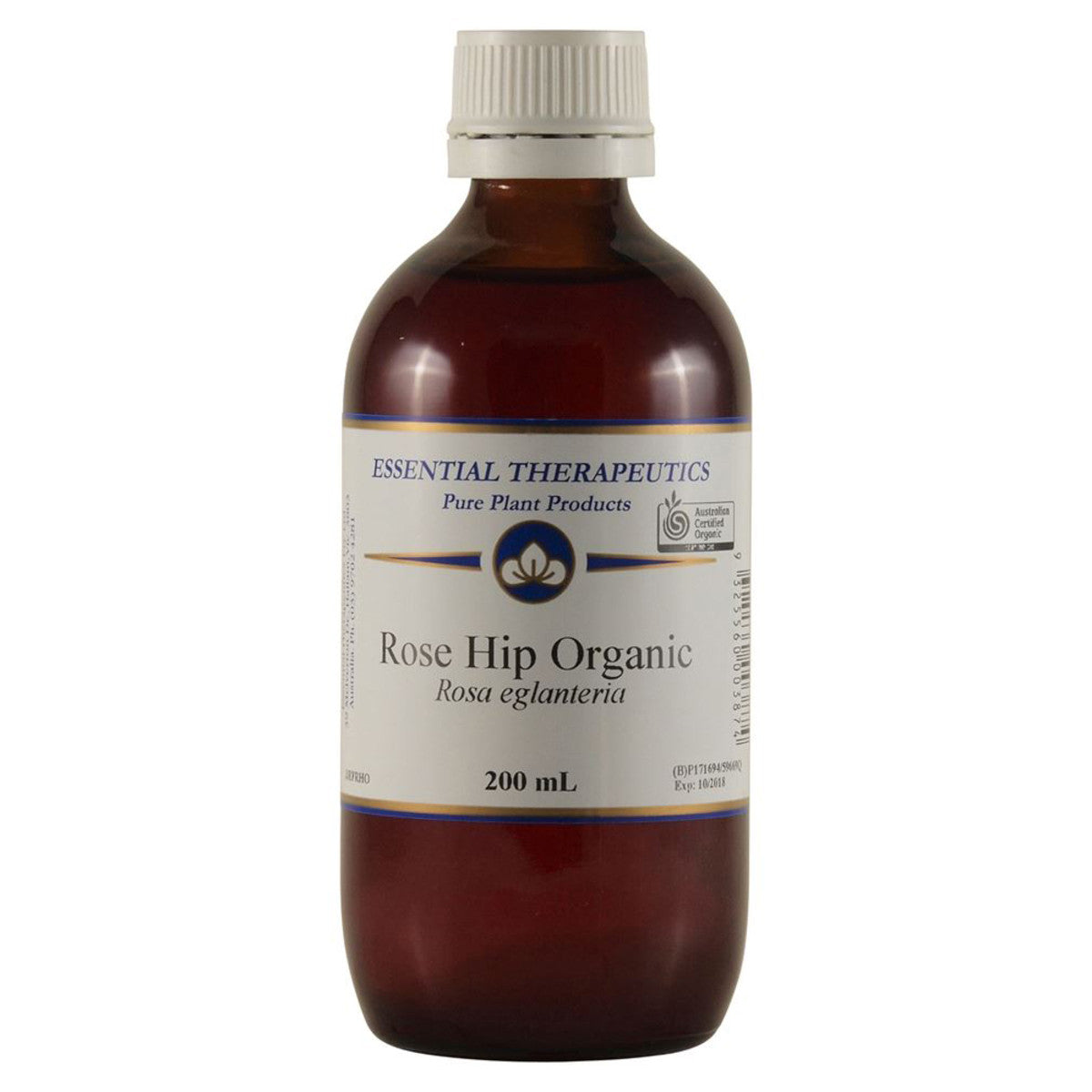 Essential Therapeutics Vegetable Oil (EFA) Organic Rose Hip 200ml - Cutprice Online