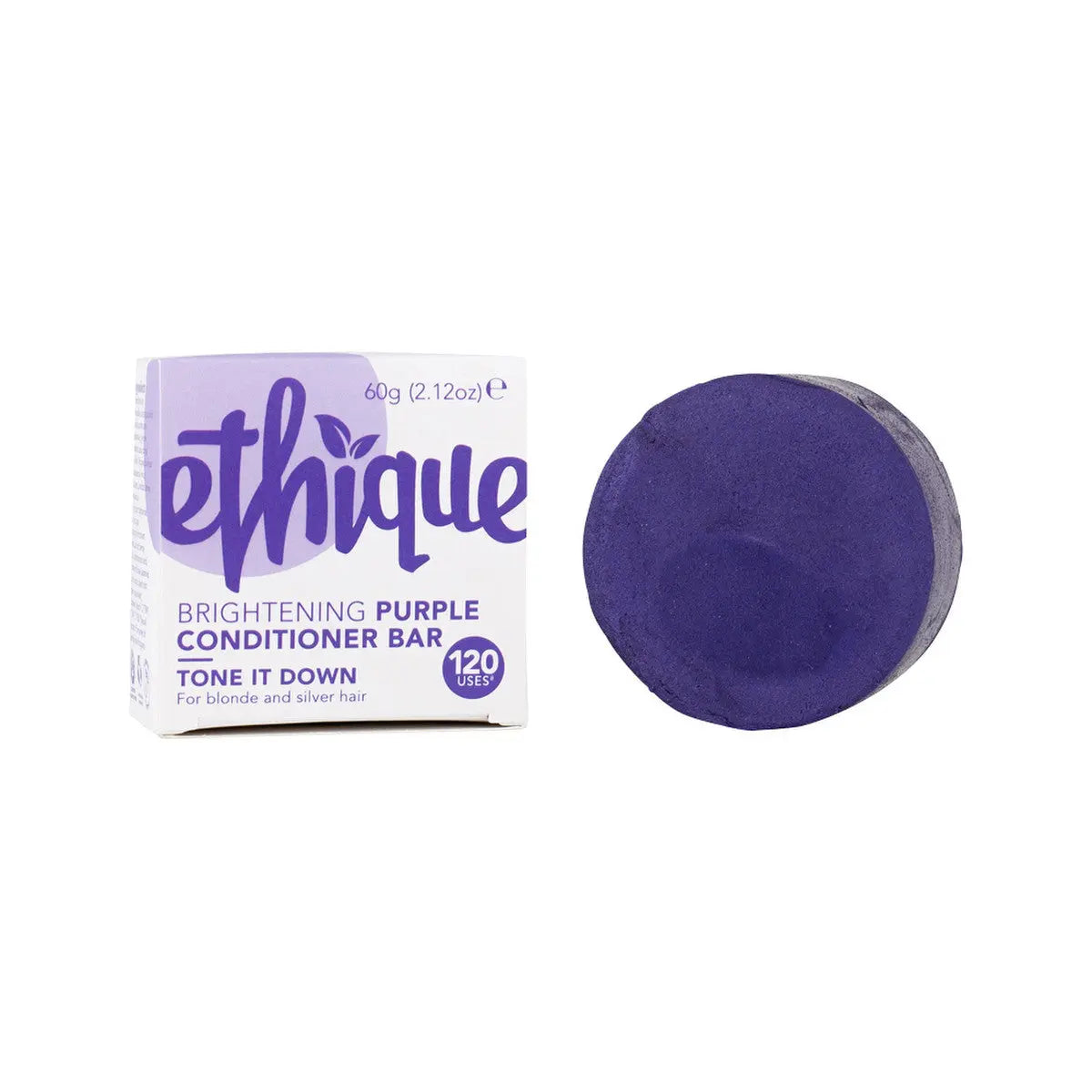 ETHIQUE Solid Conditioner Bar Tone It Down - Purple 60g ETHIQUE