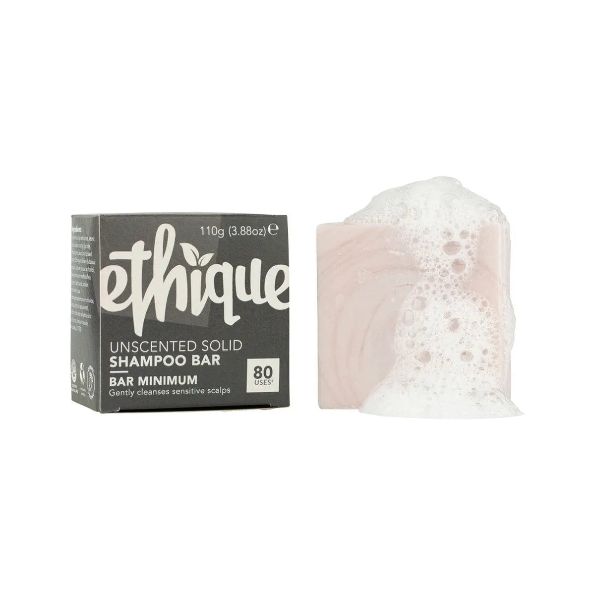 ETHIQUE Solid Shampoo Bar Bar Minimum - Unscented 110g ETHIQUE