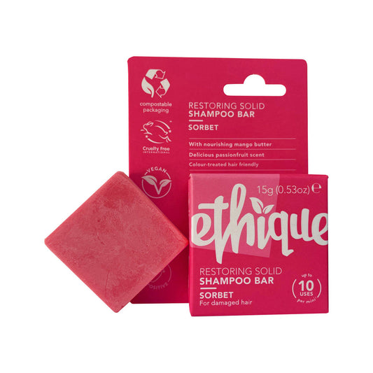 Ethique Bar Shampoo Restoring Solid Sorbet (For Balanced Hair) 15g - Cutprice Online