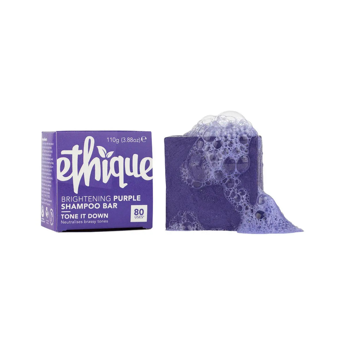 ETHIQUE Solid Shampoo Bar Tone It Down - Purple 110g ETHIQUE