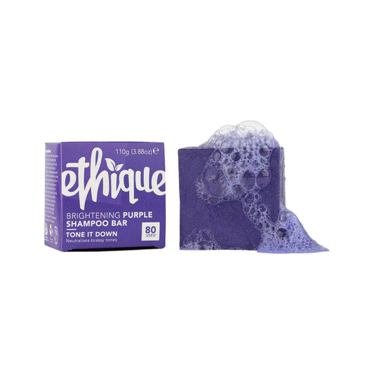 ETHIQUE Solid Shampoo Bar Tone It Down - Purple 110g ETHIQUE