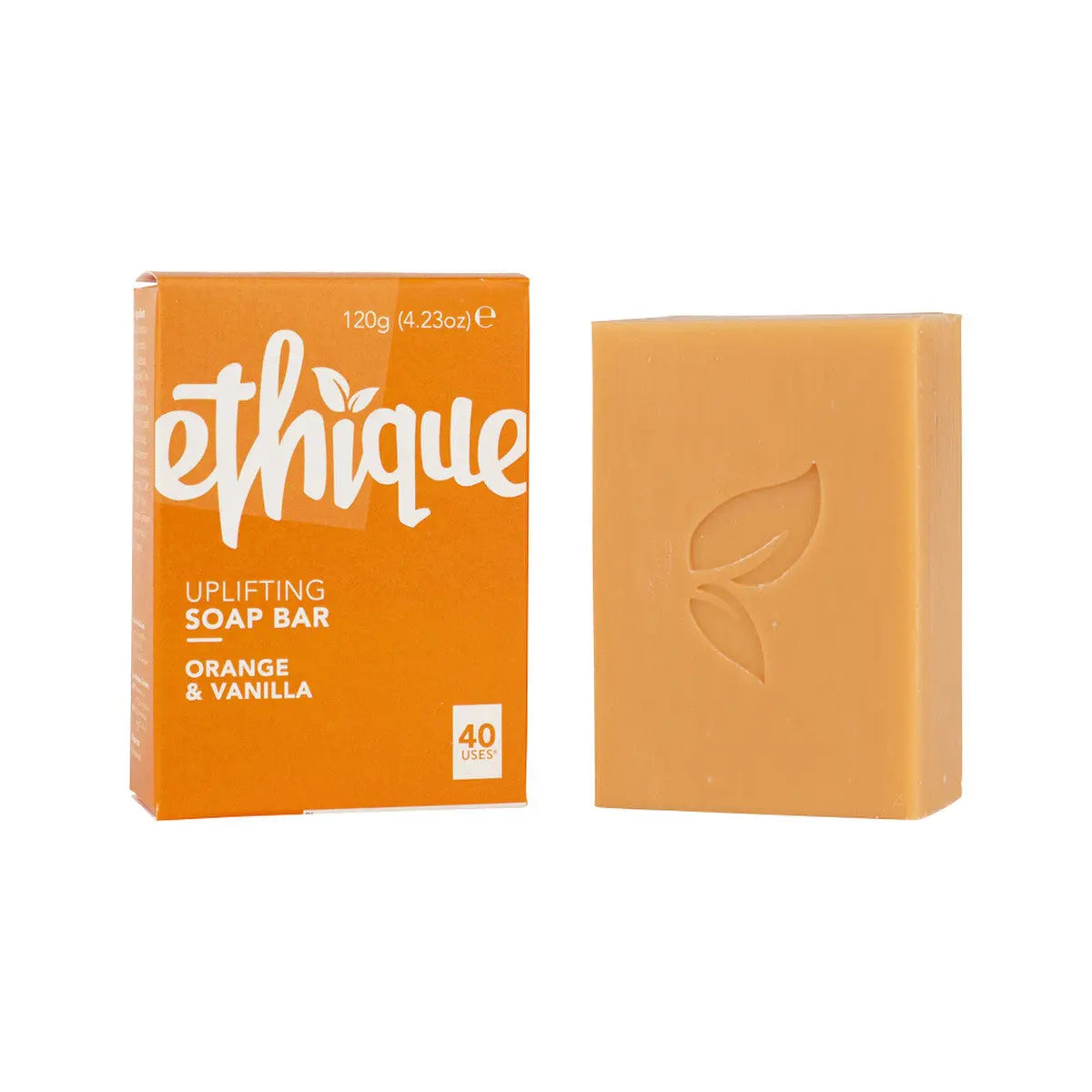 ETHIQUE Solid Bodywash Bar Sweet Orange & Vanilla 120g ETHIQUE