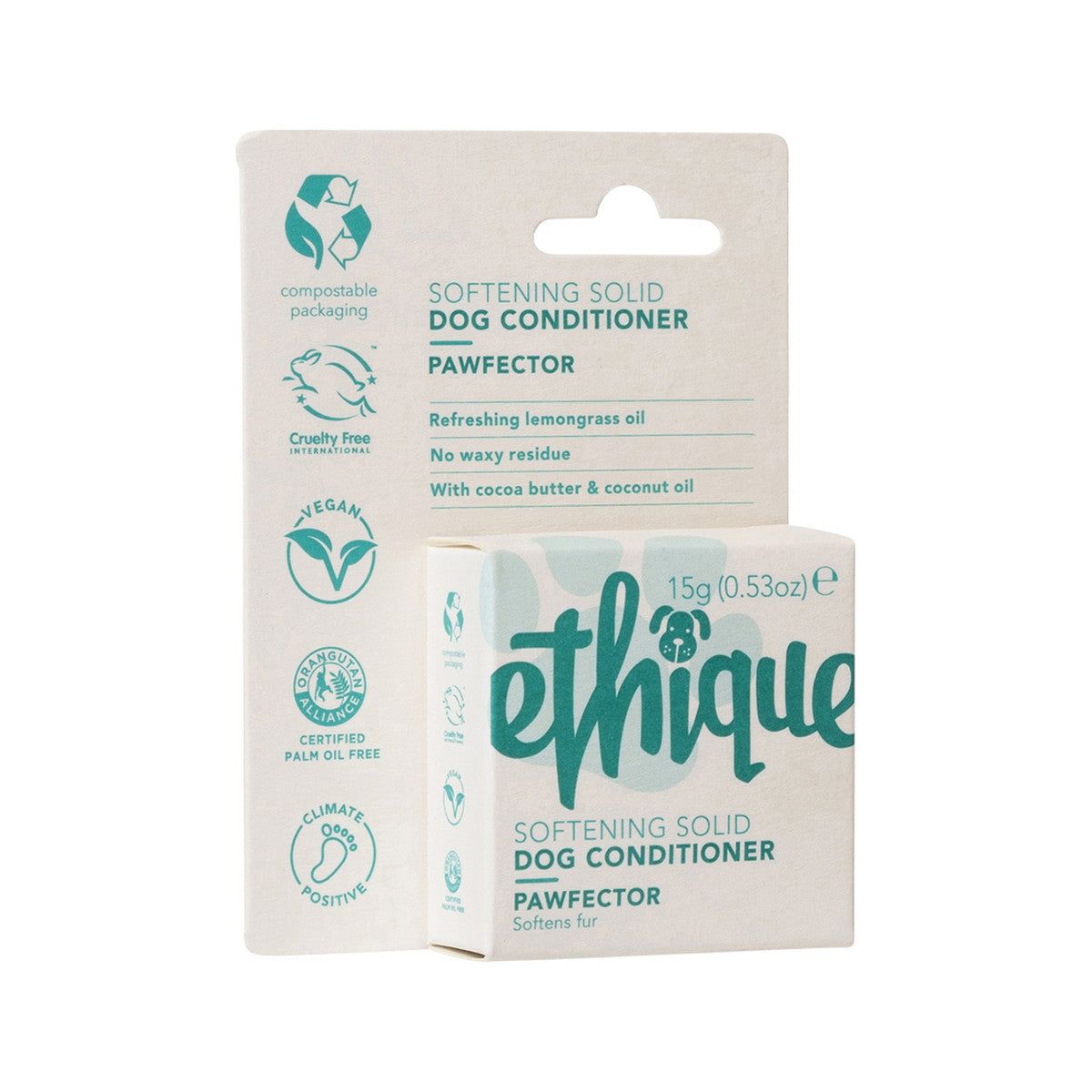Ethique Dog Bar Conditioner Solid Pawfector 15g - Cutprice Online