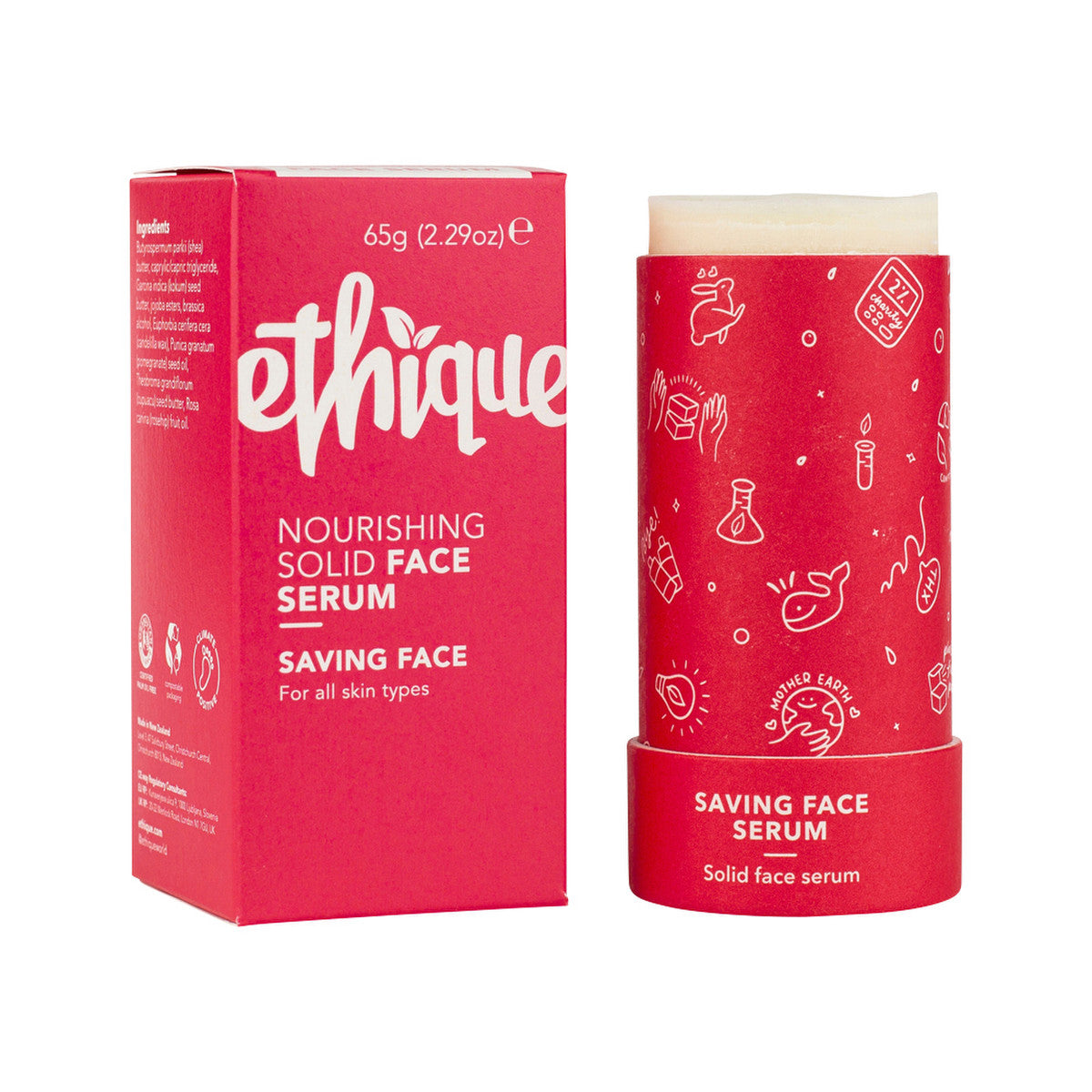Ethique Face Serum Nourishing Solid Saving Face (For All Skin Types) 65g - Cutprice Online
