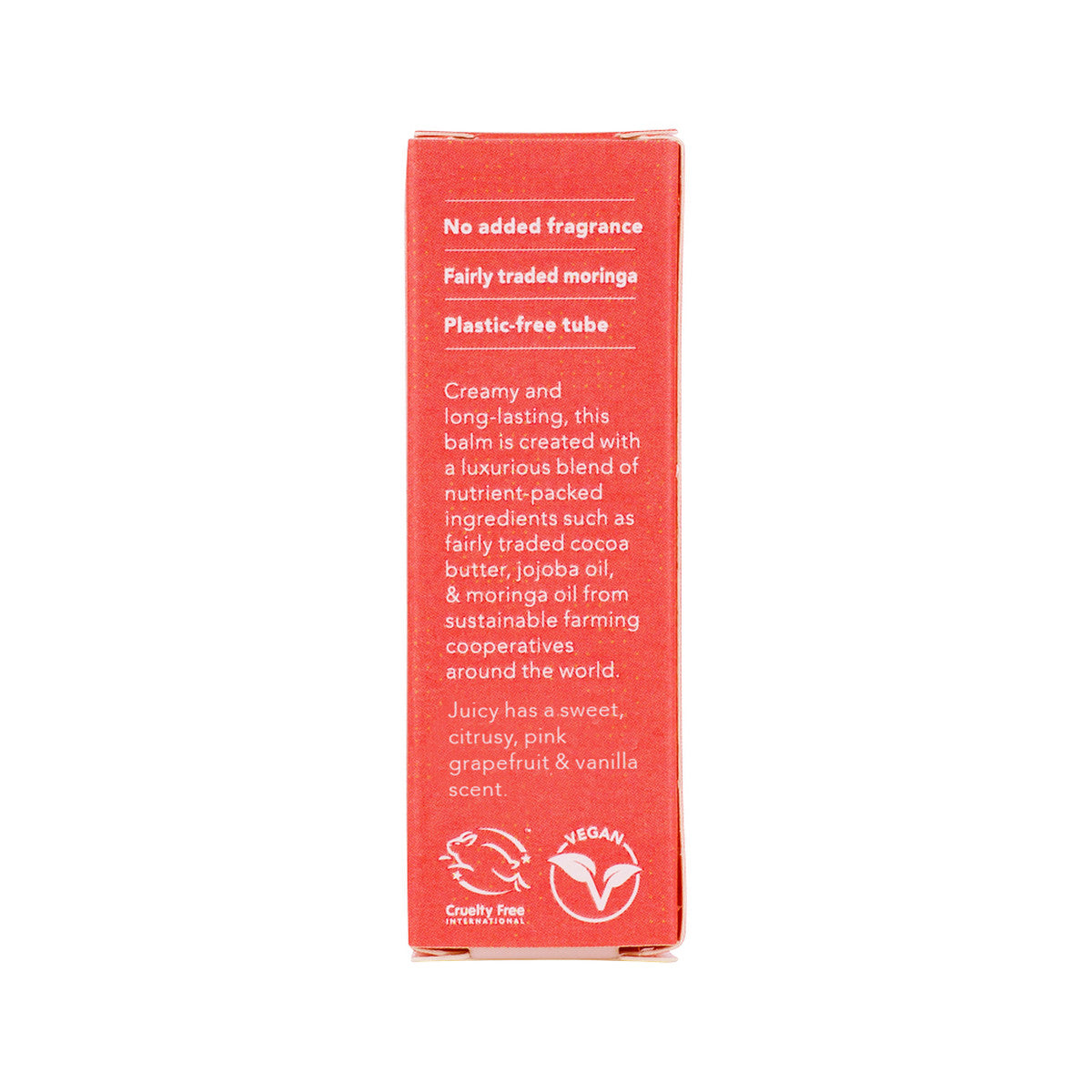 Ethique Lip Balm Nourishing Juicy Pink Grapefruit & Vanilla 9g - Cutprice Online