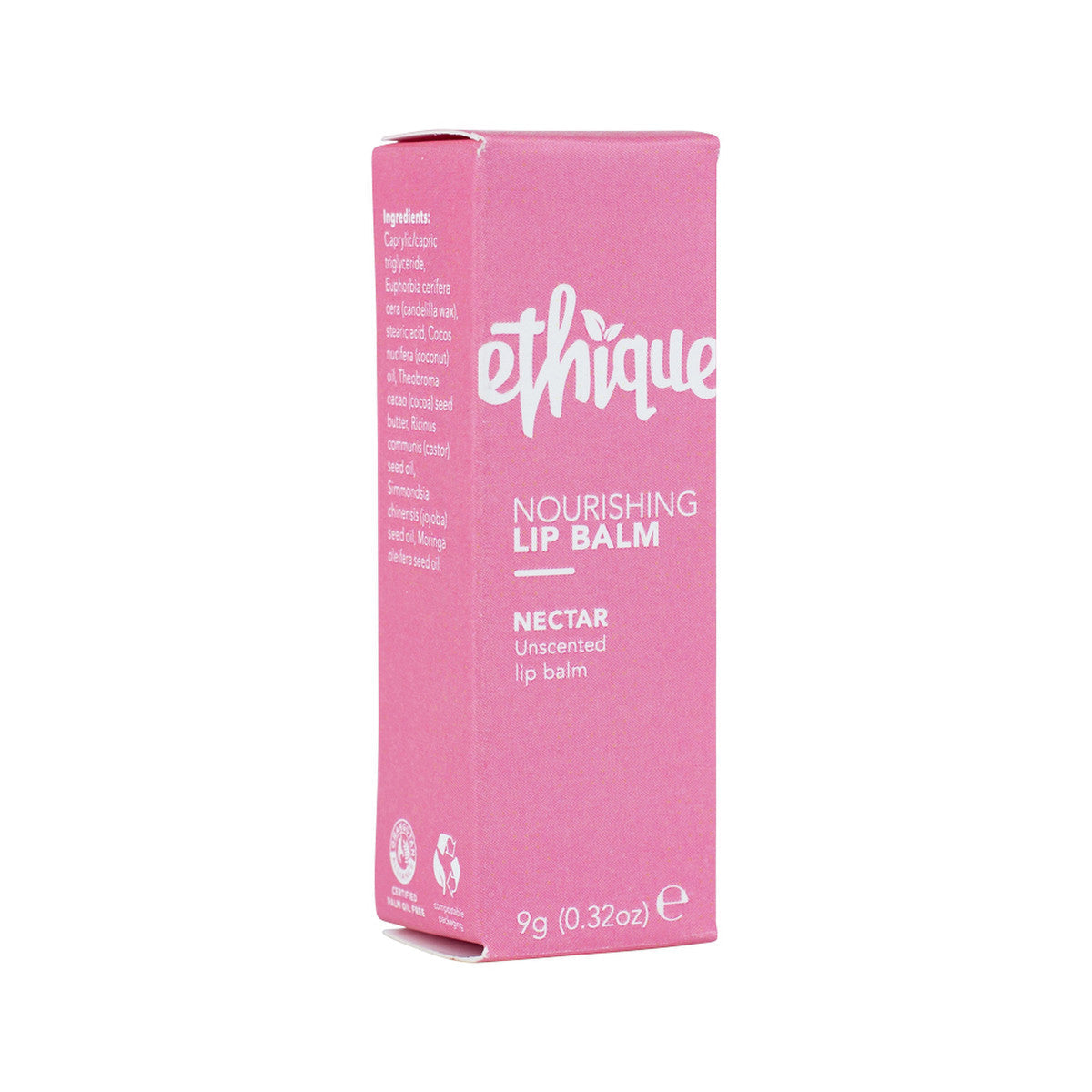 Ethique Lip Balm Nourishing Nectar Unscented 9g - Cutprice Online