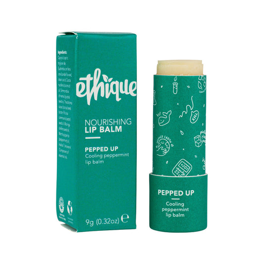 Ethique Lip Balm Nourishing Pepped Up Cooling Peppermint 9g - Cutprice Online