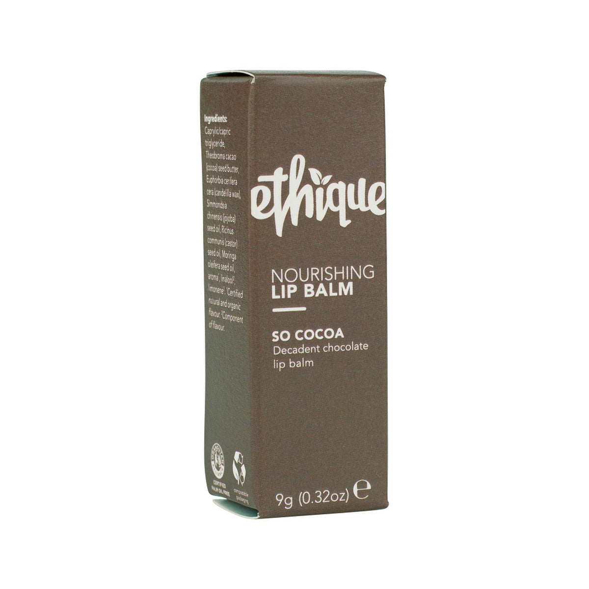 Ethique Lip Balm Nourishing So Cocoa Decadent Chocolate 9g - Cutprice Online