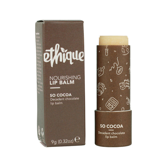 Ethique Lip Balm Nourishing So Cocoa Decadent Chocolate 9g - Cutprice Online