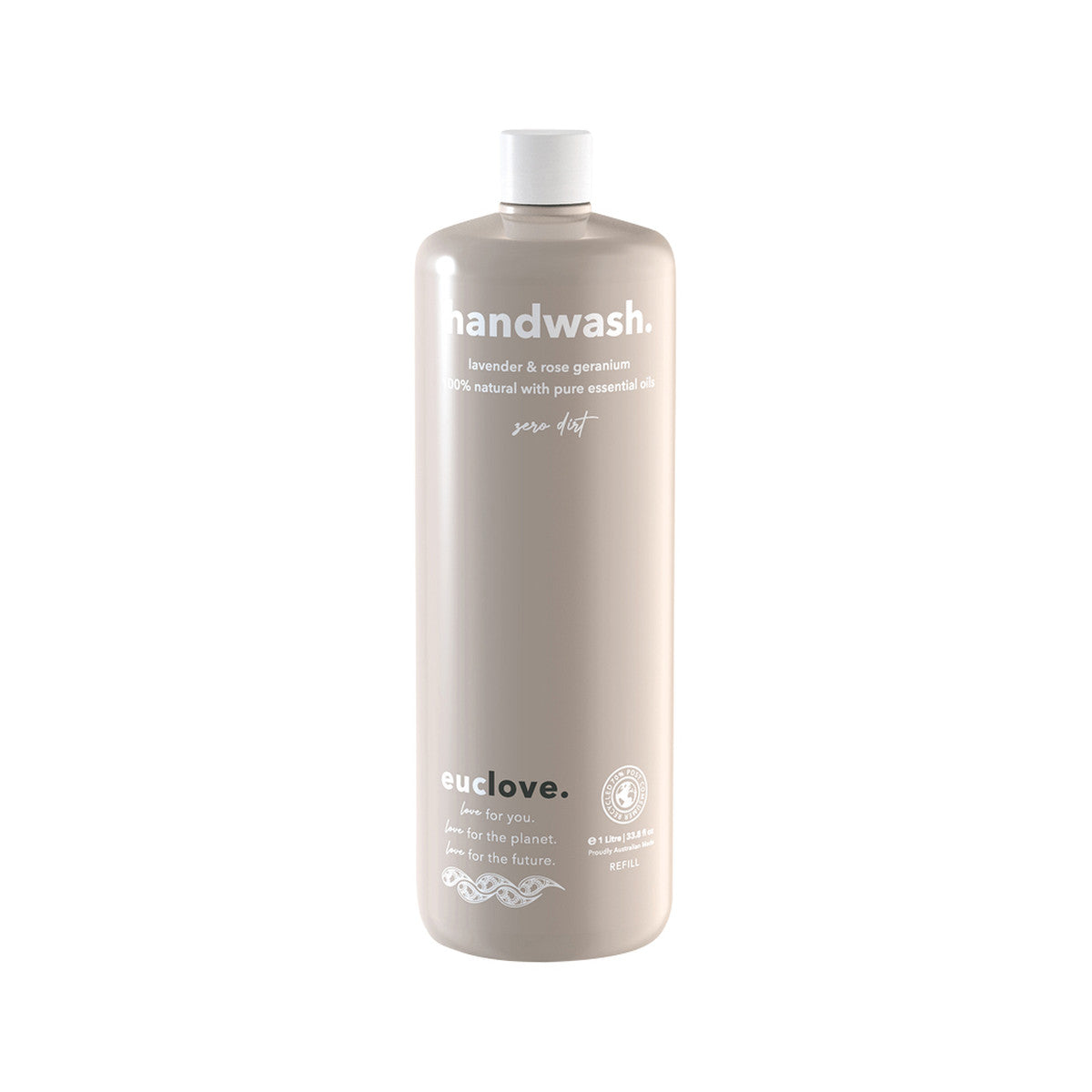 Euclove Hand Wash Lavender & Rose Geranium 1L EUCLOVE