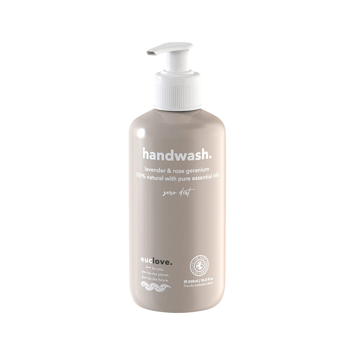 Euclove Hand Wash Lavender & Rose Geranium Pump 300ml EUCLOVE