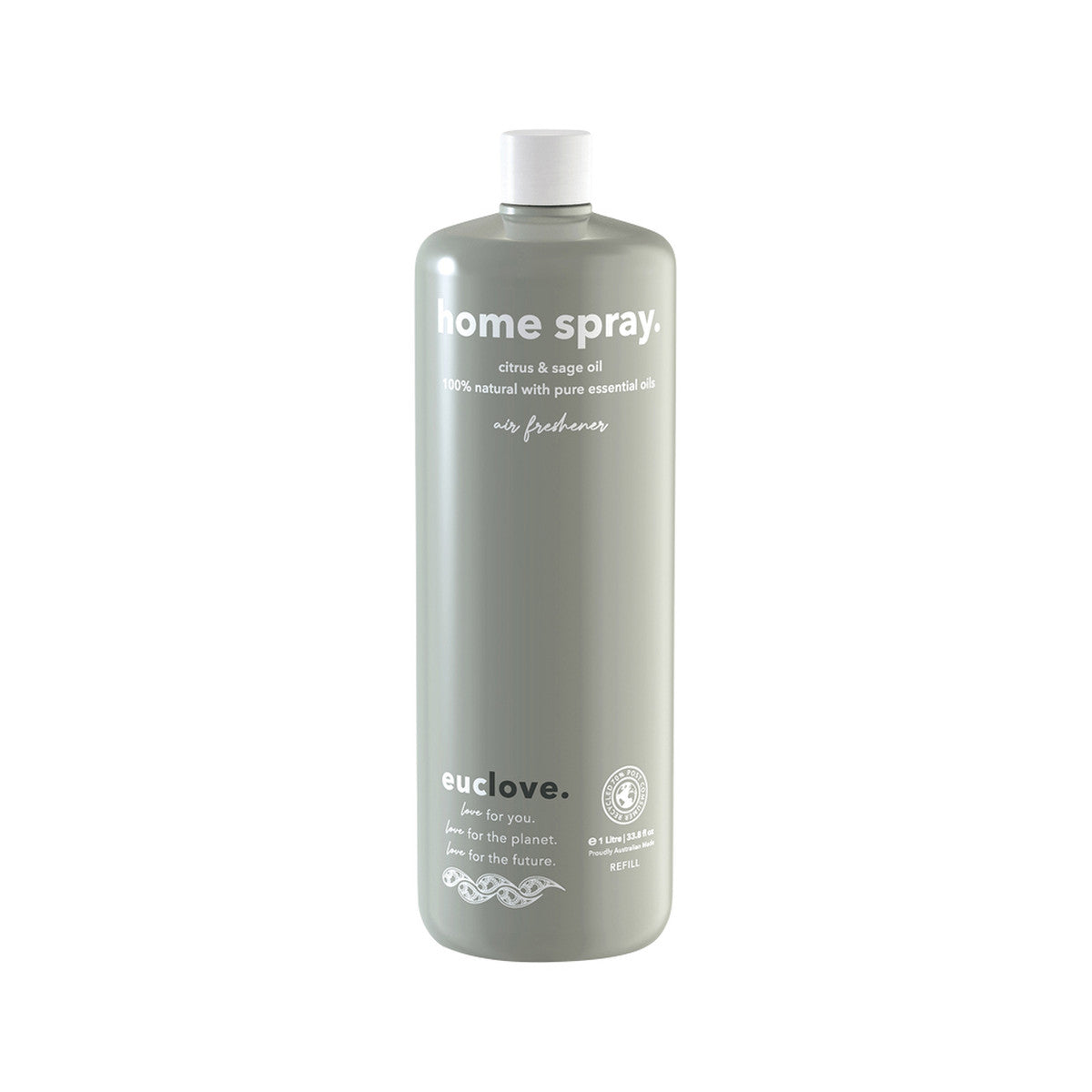 Euclove Home Spray Citrus & Sage Oil 1L EUCLOVE