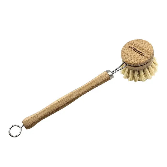 EVER ECO Dish Brush Bamboo Handle, Sisal Bristle 1 EVER ECO