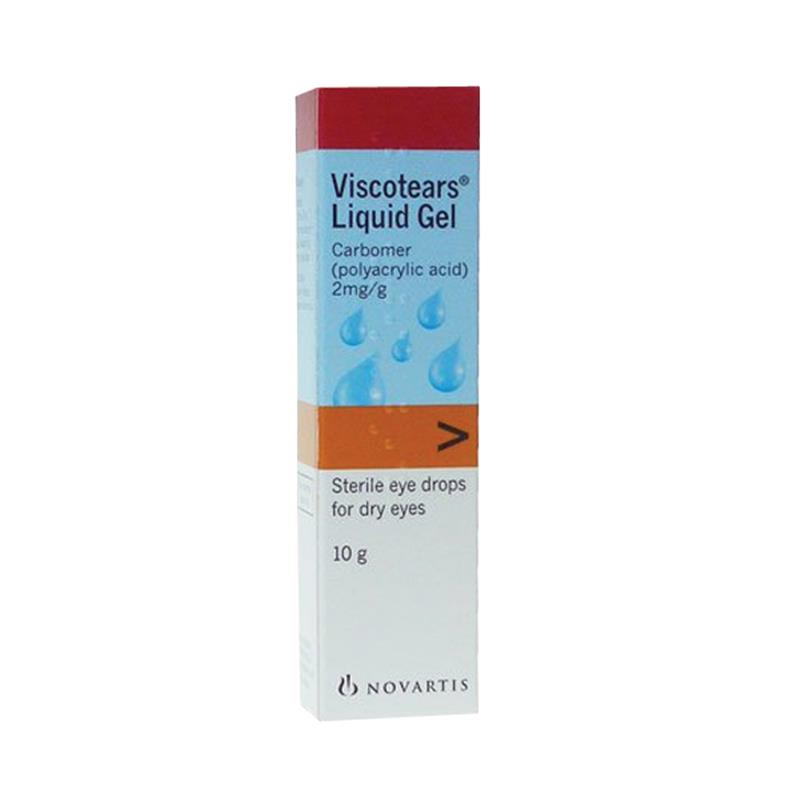 Viscotears Eye Drops Liquid Gel 10g - Cutprice Online
