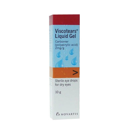 Viscotears Eye Drops Liquid Gel 10g - Cutprice Online