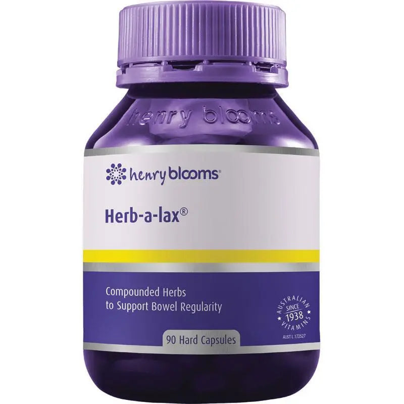 Henry Blooms Herb-a-Lax 90 Capsules HENRY BLOOMS