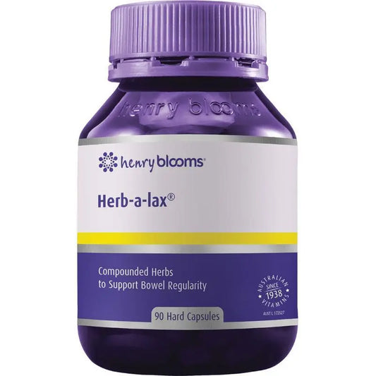 Henry Blooms Herb-a-Lax 90 Capsules HENRY BLOOMS