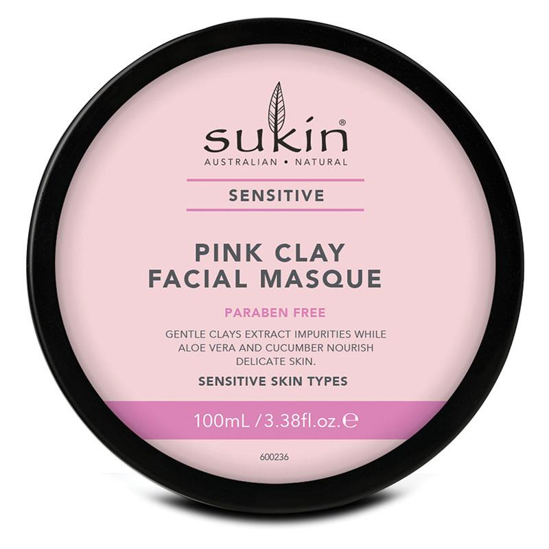 Sukin Pink Clay Facial Masque 100ml - Cutprice Online