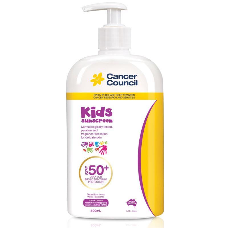 Cancer Council SPF 50+ Kids 500ml Pump - Cutprice Online